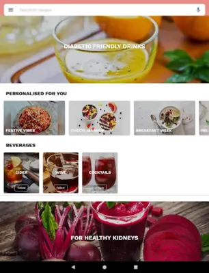 Drinks Recipes android App screenshot 1